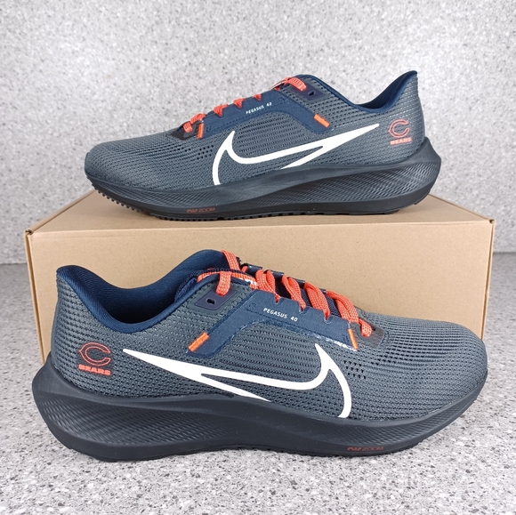 Nike Zoom Pegasus NFL 'Chicago Bears' Sneakers Football Fan Shoes